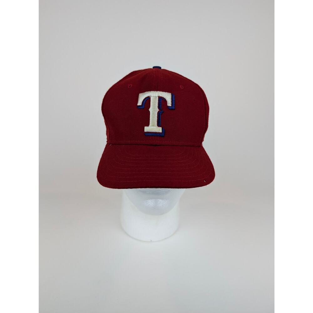 Vintage Texas Rangers New Era 59FIFTY Fitted Hat Size 7 1/8